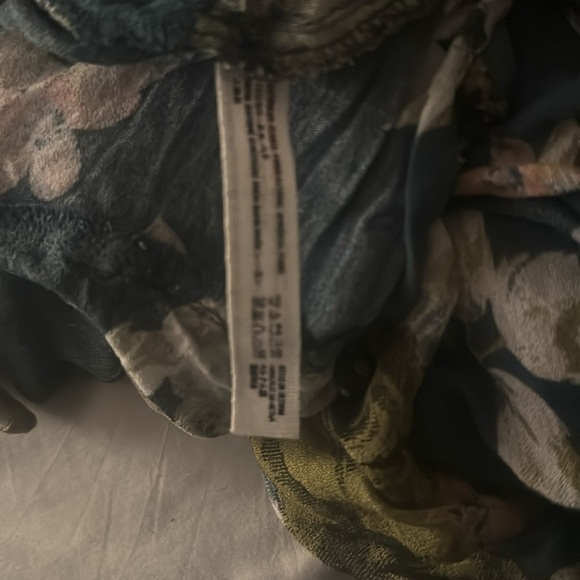 😍 Free People Alyson Mini Slip Dress / Tank Tunic Blouse Top Small - Picture 5 of 5